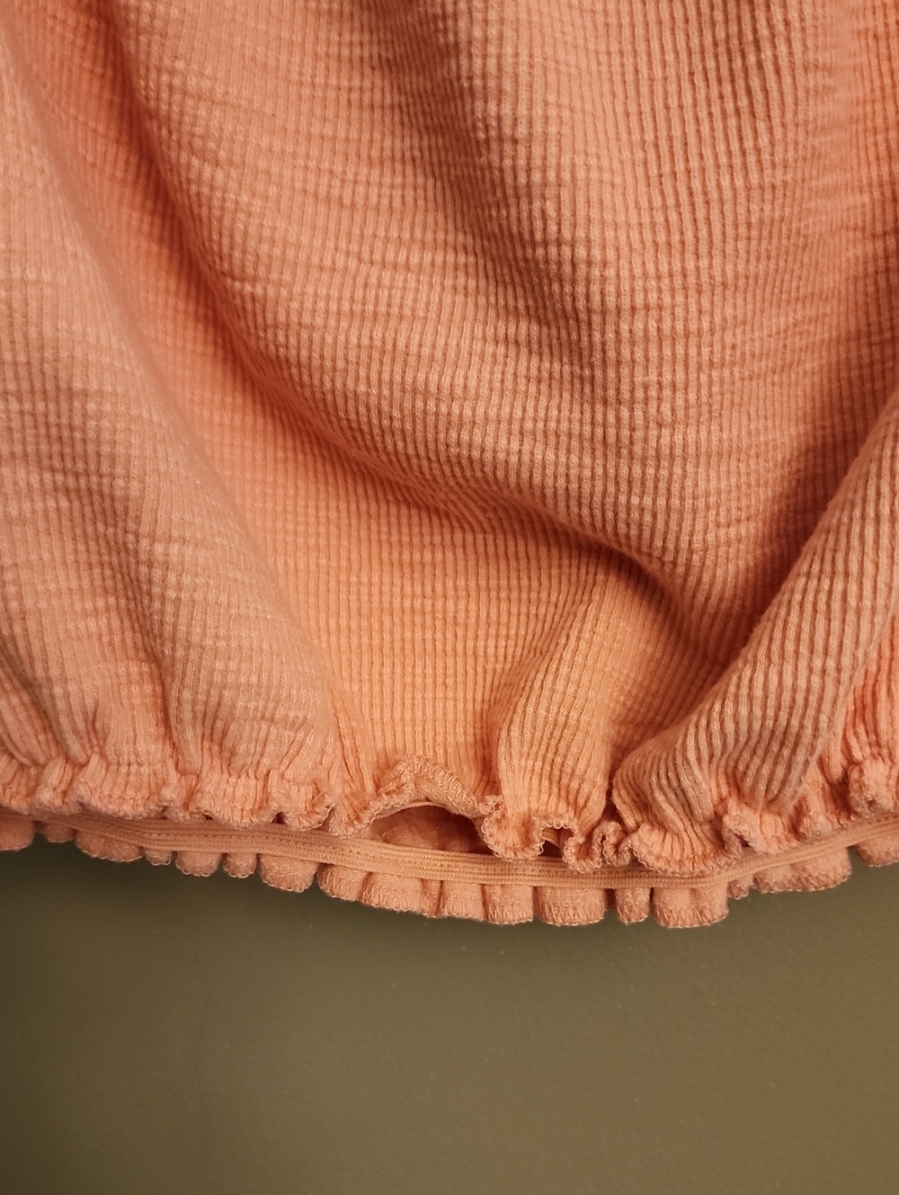 Forever 21 Smocked Off-Shoulder Crop Top - Picture 6 of 16
